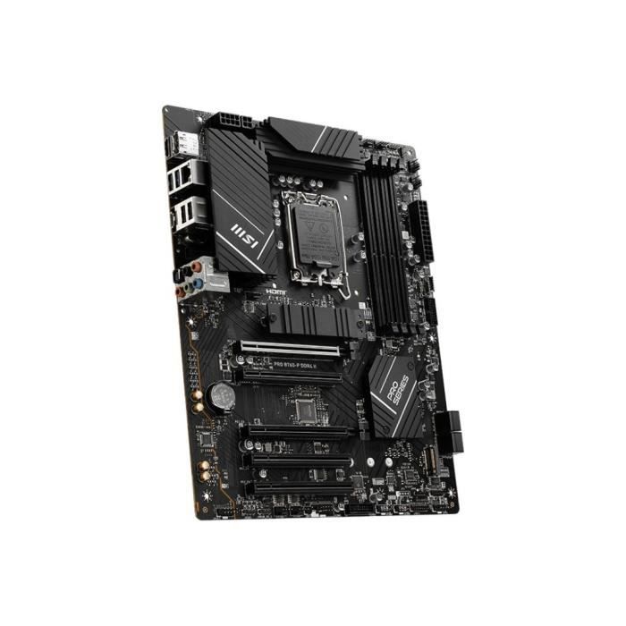 Carte Mère - MSI - PRO B760-P DDR4 II - Socket LGA1700 - Gigabit Ethernet - PCIe 4.0 x16 - Intel B760