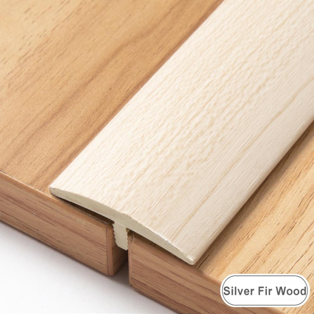 Durable Carpet To Tile Floor Transition Strip T-Molding Self Adhesive Threshold Cover Cuttable Waterproof Divider Strip Doorway