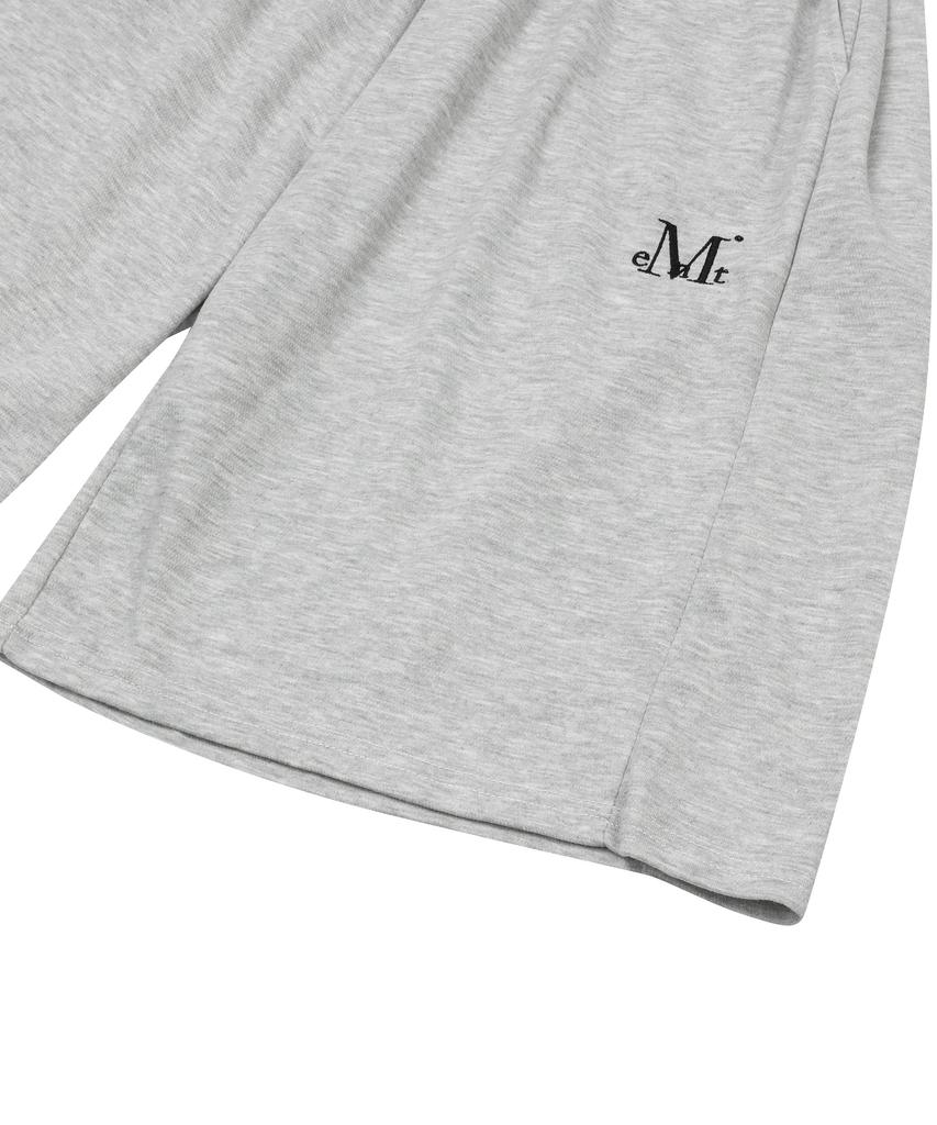 Mucent Sable Sweat Bermuda Half Pants Unisex
