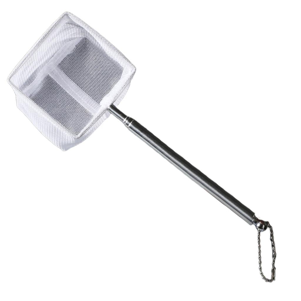 Fish Net for Fish Tanks Telescopic Rod for Catching Shrimp Commercial Use Telescopic Long Retractable Handle