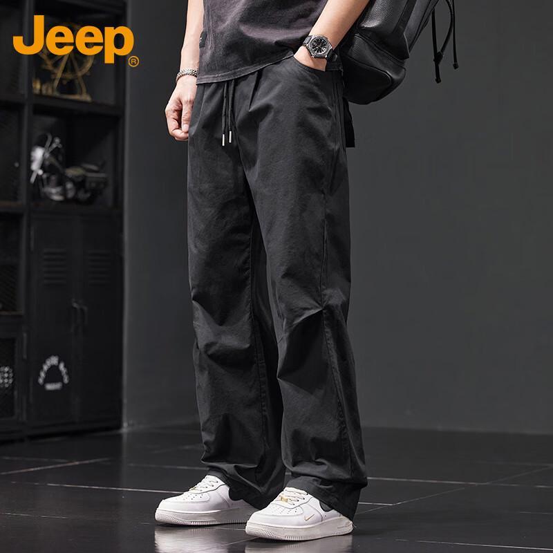 

JEEP Men s Straight-Leg Cotton Casual Cargo Pants XL