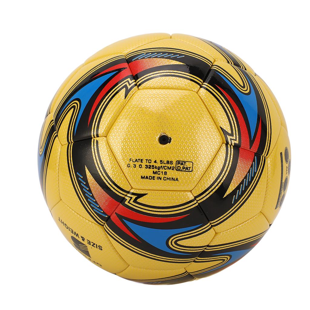 Soccer Ball Size 5 PU Soccer Football Wear Resistant Soft Touch Sports Ball for Game Matches Kids Adults