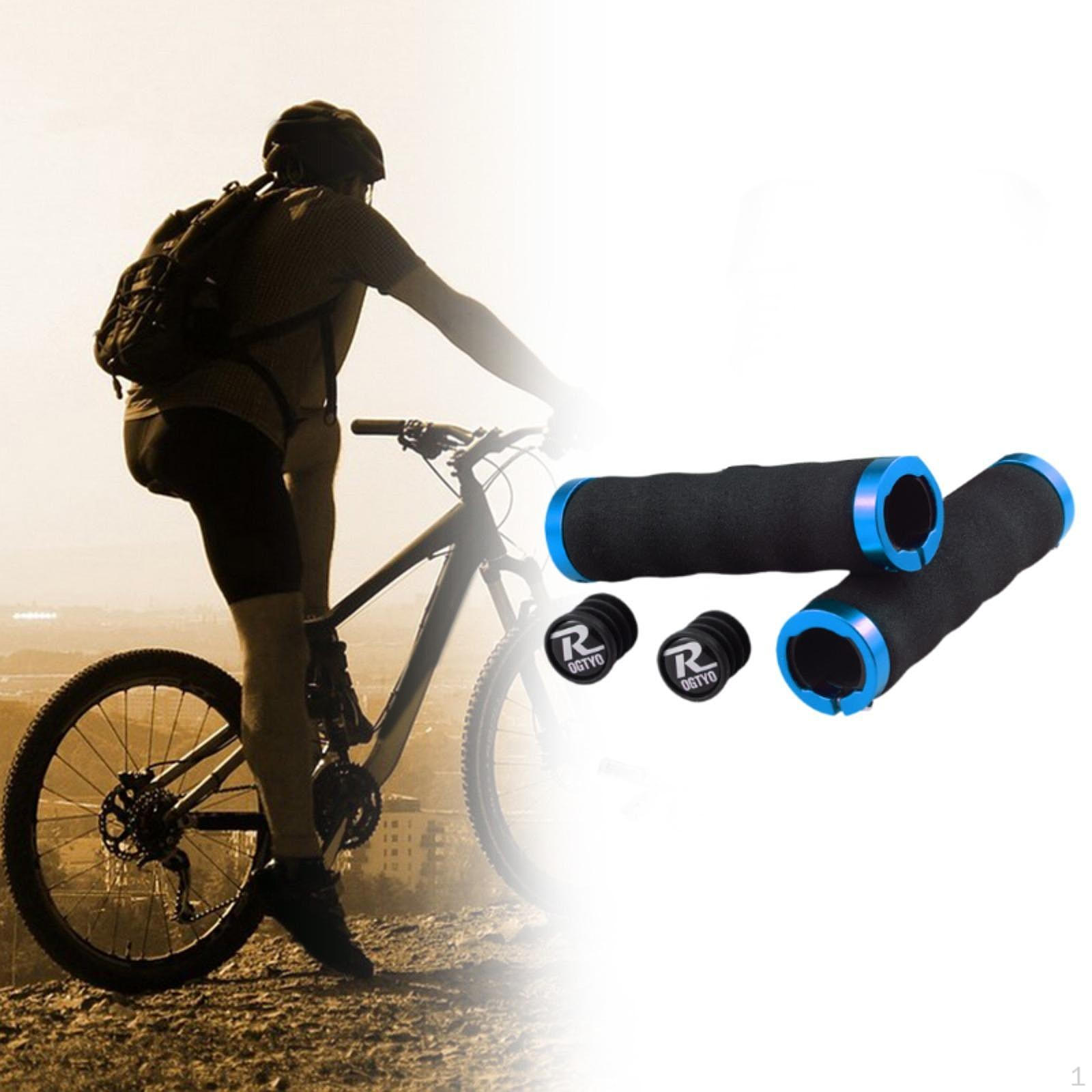 

Ручки на руль велосипеда Нескользящая ручка для складных велосипедов синий