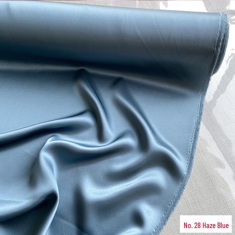 22 Momme Moerbeizijde Crêpe Satijn Stof voor Cheongsam, Beddengoed, Pyjama's en Haarelastiekjes.