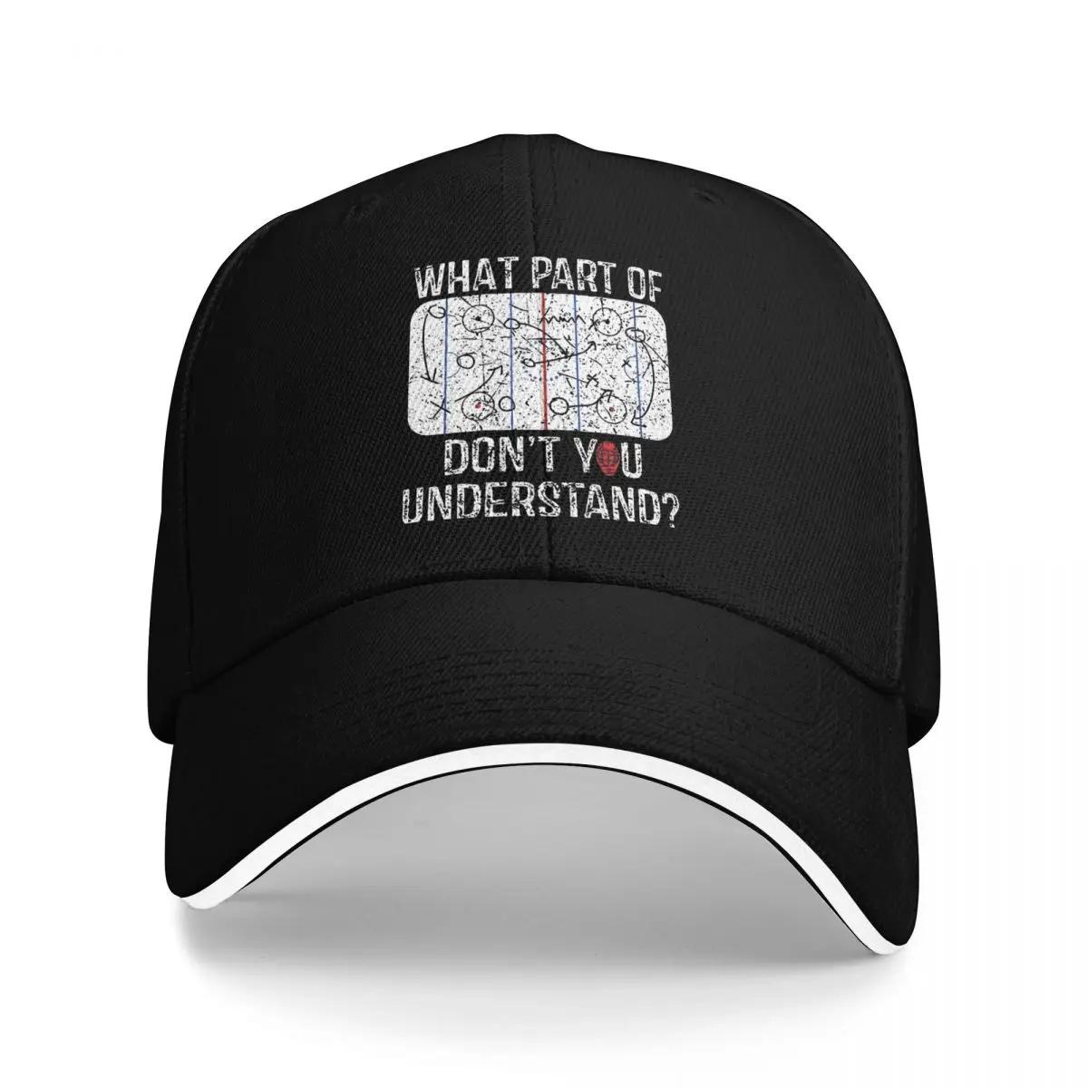 

Funny Hockey Print Breathable Design Unisexs Hat Women s Cap Unisex s Baseball Cap One Size