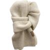Bra passform, liten scarf, dam höst och vinter mjuk vaxartad stickad kashmir halsskydd, ny trendig scarf