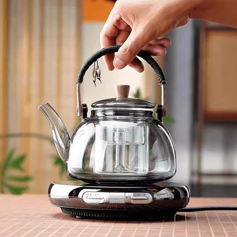 Wutuo Glas-Teekanne & Wasserkocher Set