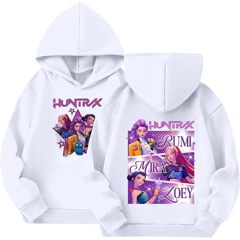 

Girls Hoodies & Sweatshirts KPop Demon Hunters Printed Girls s Loose Hoodie 110