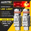 2x  3157 3156 Canbus Red LED Brake Tail Stop Signal Light Bulb 2F23 EOA