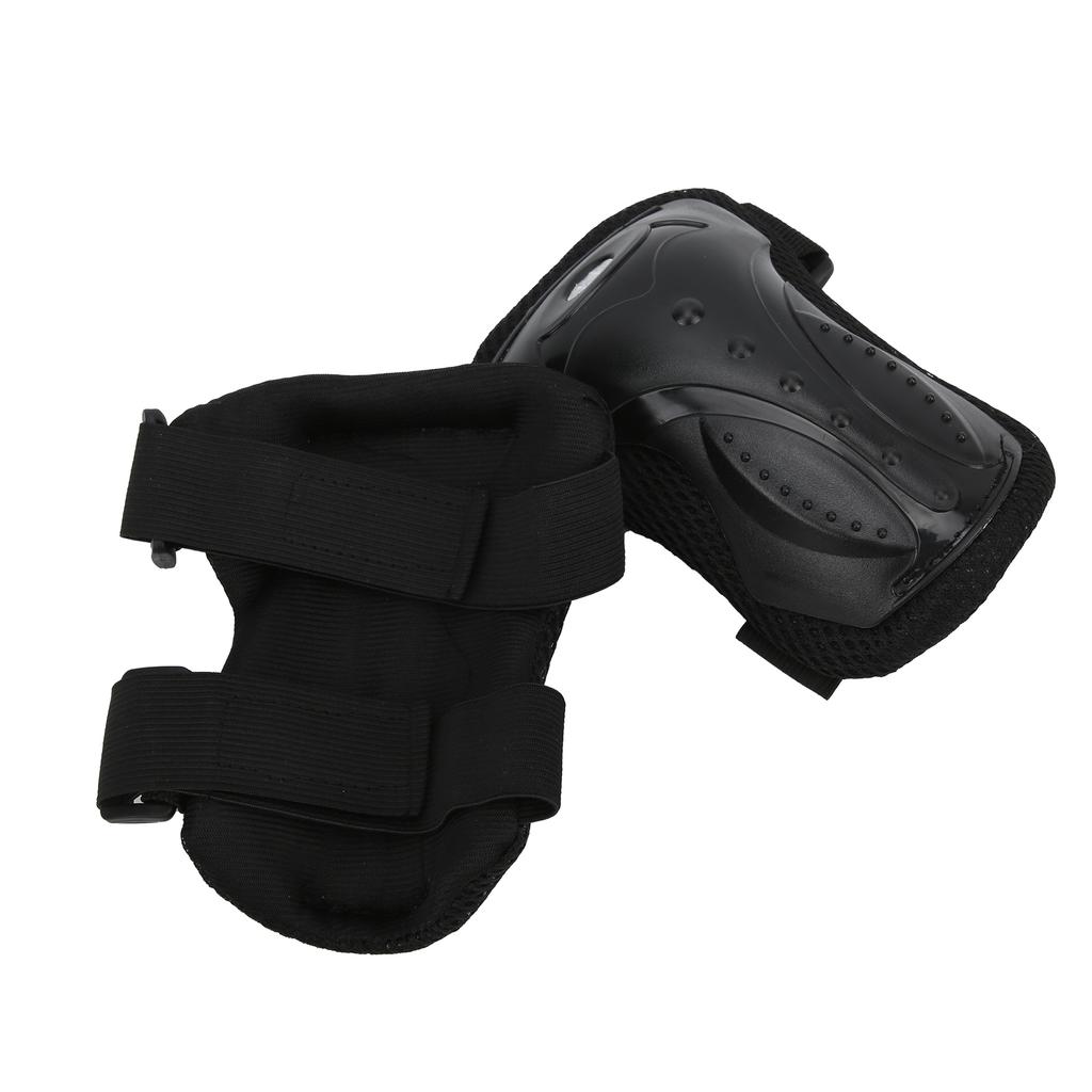 6pcs Set Adults Skateboard Protective Gear Kit Knee Pads Elbow Pads Wrist Guards Set