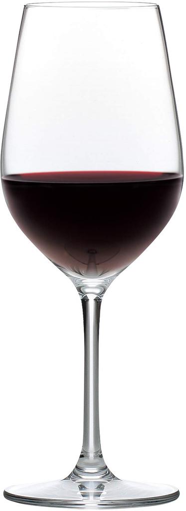 Toyo Sasaki Glass DIAMANT Wine Glasses, 365ml, Set of 3, Dishwasher Safe, Shatter-Resistant, Good Design Award Winning, Red and White Wine Glasses, RN