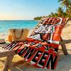 Halloween Beach Towel Soft Durable Quick-Dry Comfortable Lightweight Suitable for Sports, Travel, Swimming, Yoga, Bathroom, Beach, And Pool