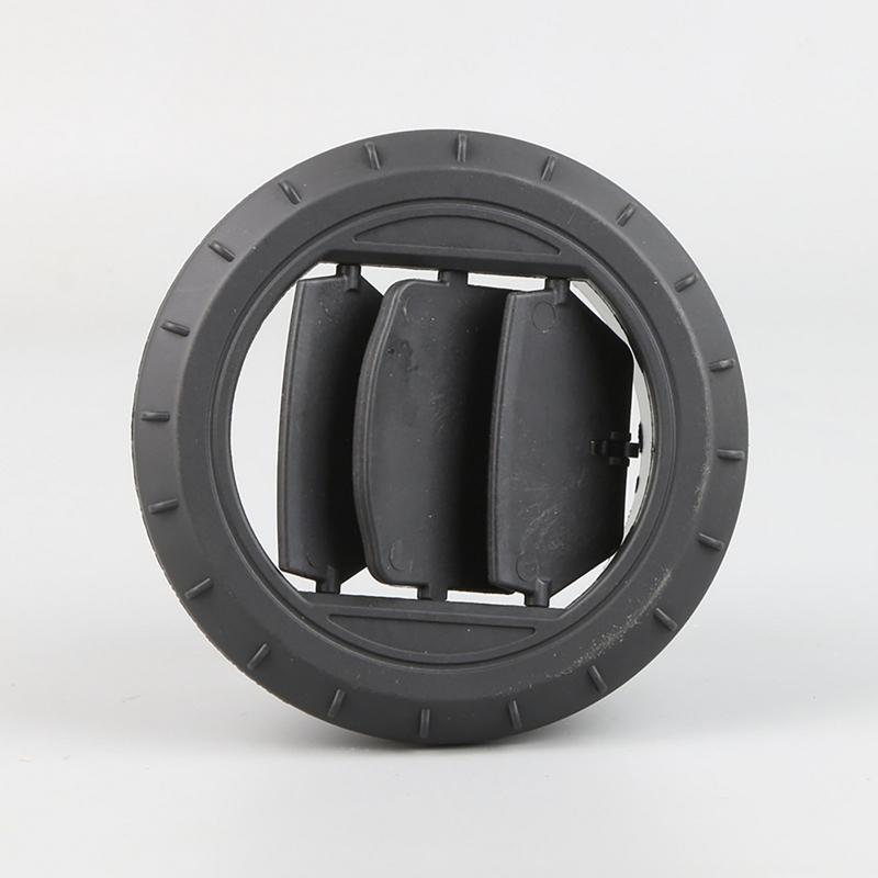 60mm 75mm větrací žaluzie kulaté vzduchové větrací otvory Deflektorový výstup teplého vzduchu otočné černé autodíly pro auto autobus RV ATV