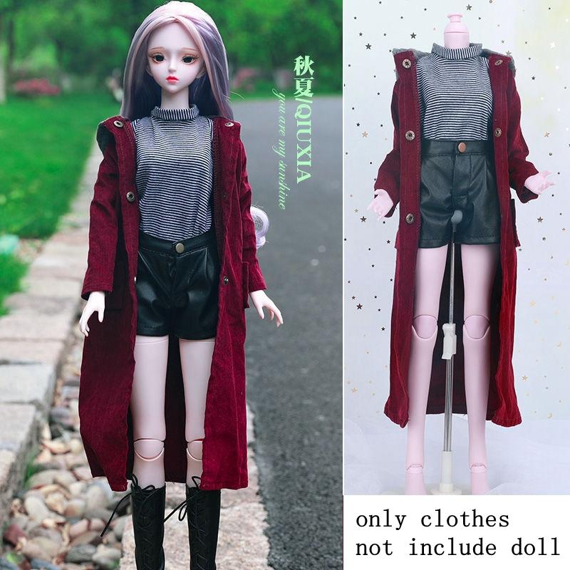 

BJD Doll Clothes 1/3 SD Doll Fashion Dress Clothes Doll Accessories Clothes for 60cm Doll Dress Up DIY Toys for Girls for 60cm doll