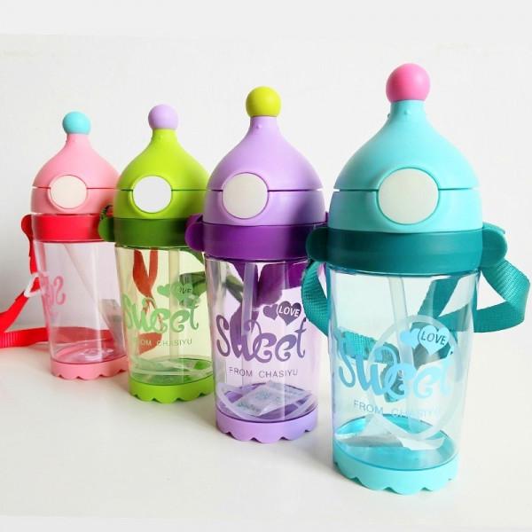 Buy Tasse D Apprentissage De La Corde Pour Bebe Resistante A La Chute Avec Paille Bleu At Affordable Prices Free Shipping Real Reviews With Photos Joom