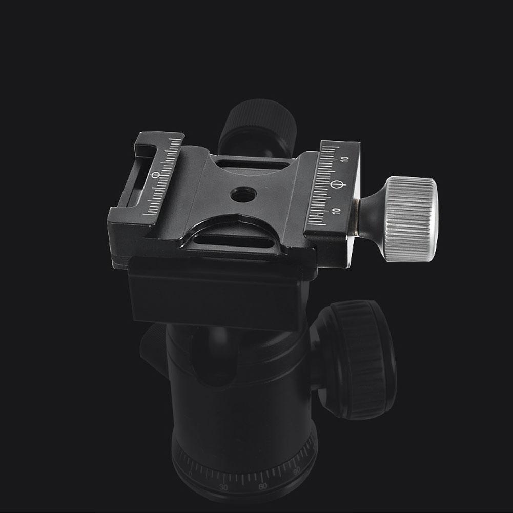 38Q Aluminium Alloy AntiSlip Quick Release Plate Clamp Accessory with 1/4in Screw Hole
