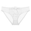 French panties ultra-thin mesh breathable low-rise large-size panties sexy transparent hollow embroidered lace briefs