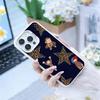 Monkey Brushing Teeth   Phone Case For IPhone 16 17 15 14 12 13 Pro Max white Color Shockproof Cover