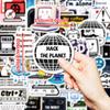 50 Waterproof Decorative Stickers Stickers Decorative Mobile Phone Case Skateboard Notebook