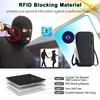 Travel Wallet Anti-Theft RFID Passport Card Holder MultiFunction Coin Purse Ticket Document Protection Cover Hanging Neck Pouch