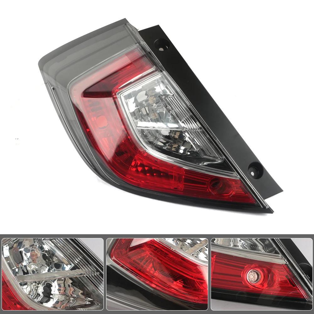 Rear Tail Light Assembly for 2021-2023 Honda Civic: New Brake & Reverse Light Cover