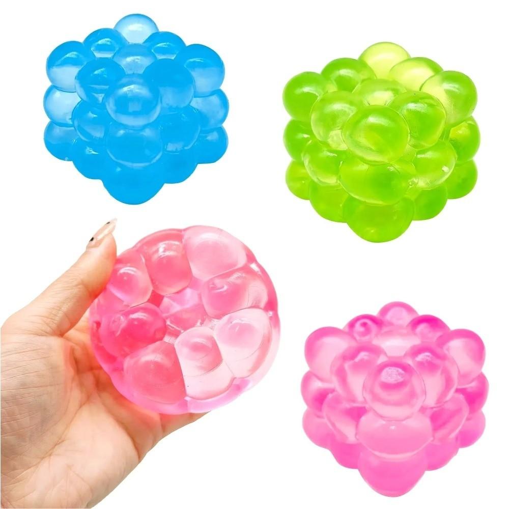 Gele Würfel Squishy Spielzeug Langsam Rückprallender Würfel Knetspielzeug Würfel Fidget Spielzeug für Erwachsene Kinder