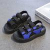 Children's sandals 2025 new summer super soft Korean version sports sandals student Velcro dad open-toed beach shoes