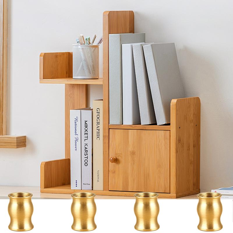 4 STÜCKE Metallmöbelbeine Bastelbasis Kupferfüße Kleine Tablettfüße Ersatzbeine Für Küche Sofa Tisch Möbelbeschläge