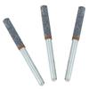 3Pcs 4mm 5/32in Diamond Chainsaw Sharpener Burr Stone File Sharpening Tool for Rotating Tool
