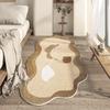 Simple Special-shaped Imitation Cashmere Carpet Living Room Dirt-resistant Table Mat