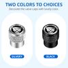 Automobile  Aluminum Wheel Tire Valve Stem Caps Airtight Covers For Jaguar XF 250 X Type F Pace Xj X351 Xe S-Type XFR XKR XEL HH1