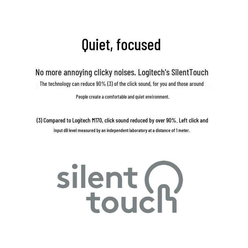 Logitech M750L Large Hand Wireless Silent Mouse