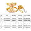 Nylon Cartoon Duck Dog Harness Adjustable Buckle Cartoon Dog Leash Dog Traction Rope  Daily Use