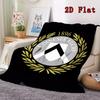 Udinese 2D Flat Pattern Flannel Blanket High quality All Seasons Warmth and Comfort Perfect for Christmas Gifts.
