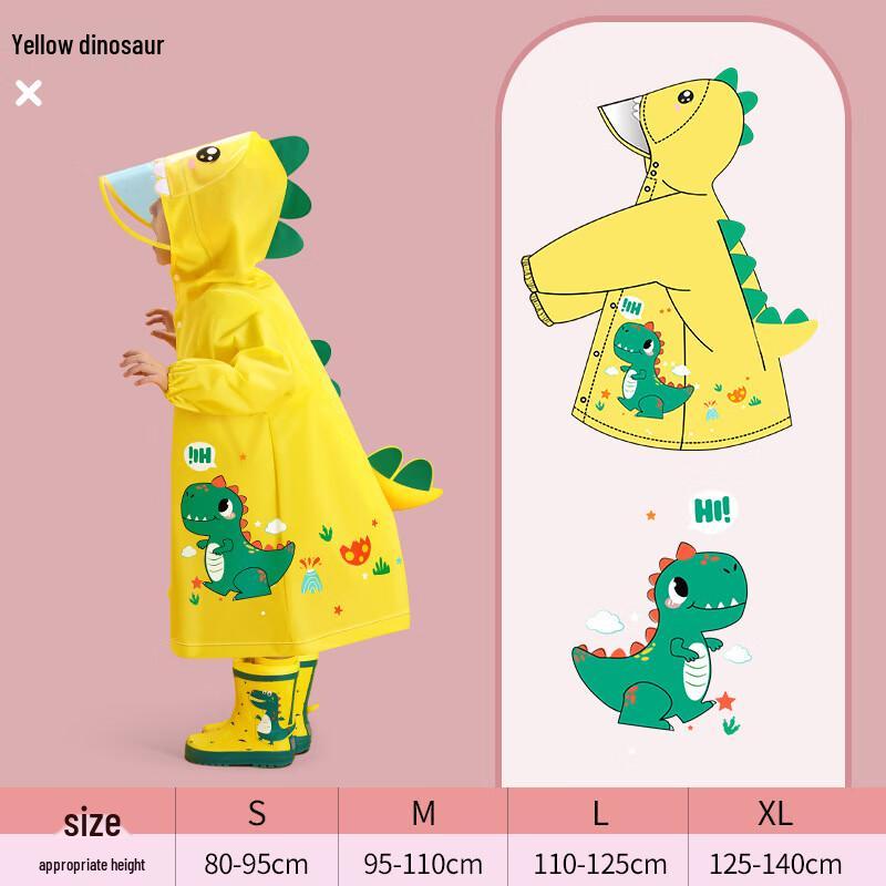 Children s Raincoat with Backpack Slot