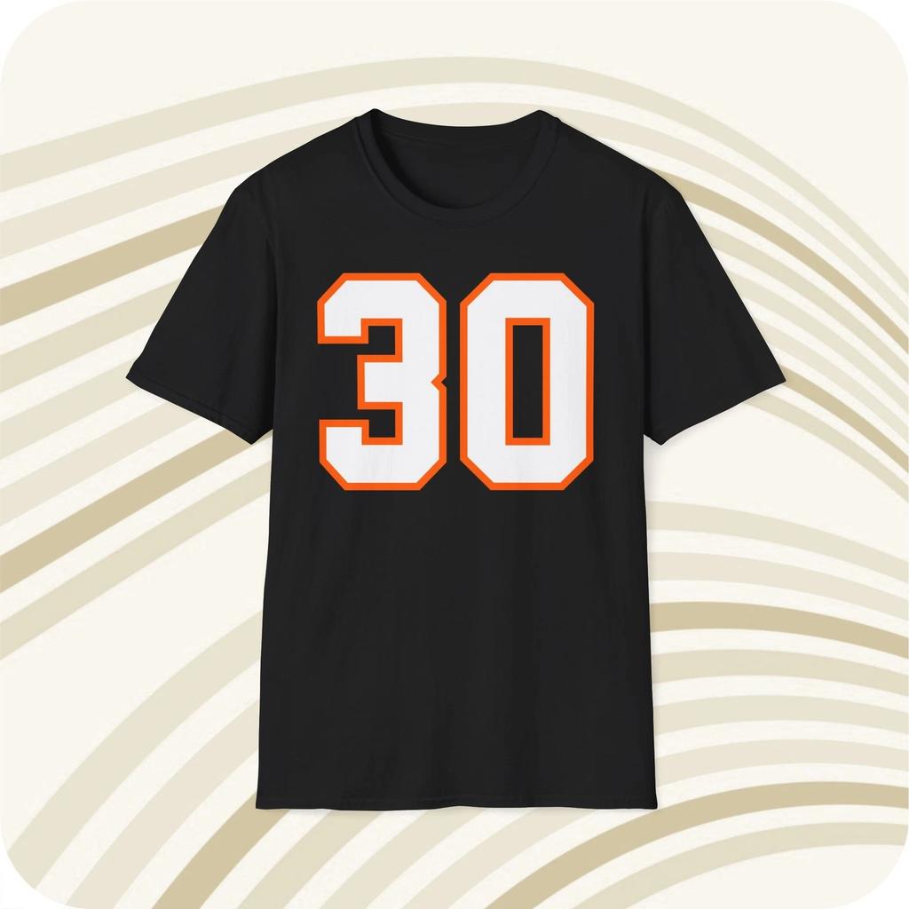 Icky Woods #30 Cincinnati Bengals NFL Jersey T Shirt - Front & Back Print