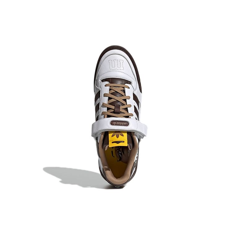 Adidas M&Ms X Forum 84 Low Brown Unisex Sneakers White Footwear-White Dark-Brown GY6313