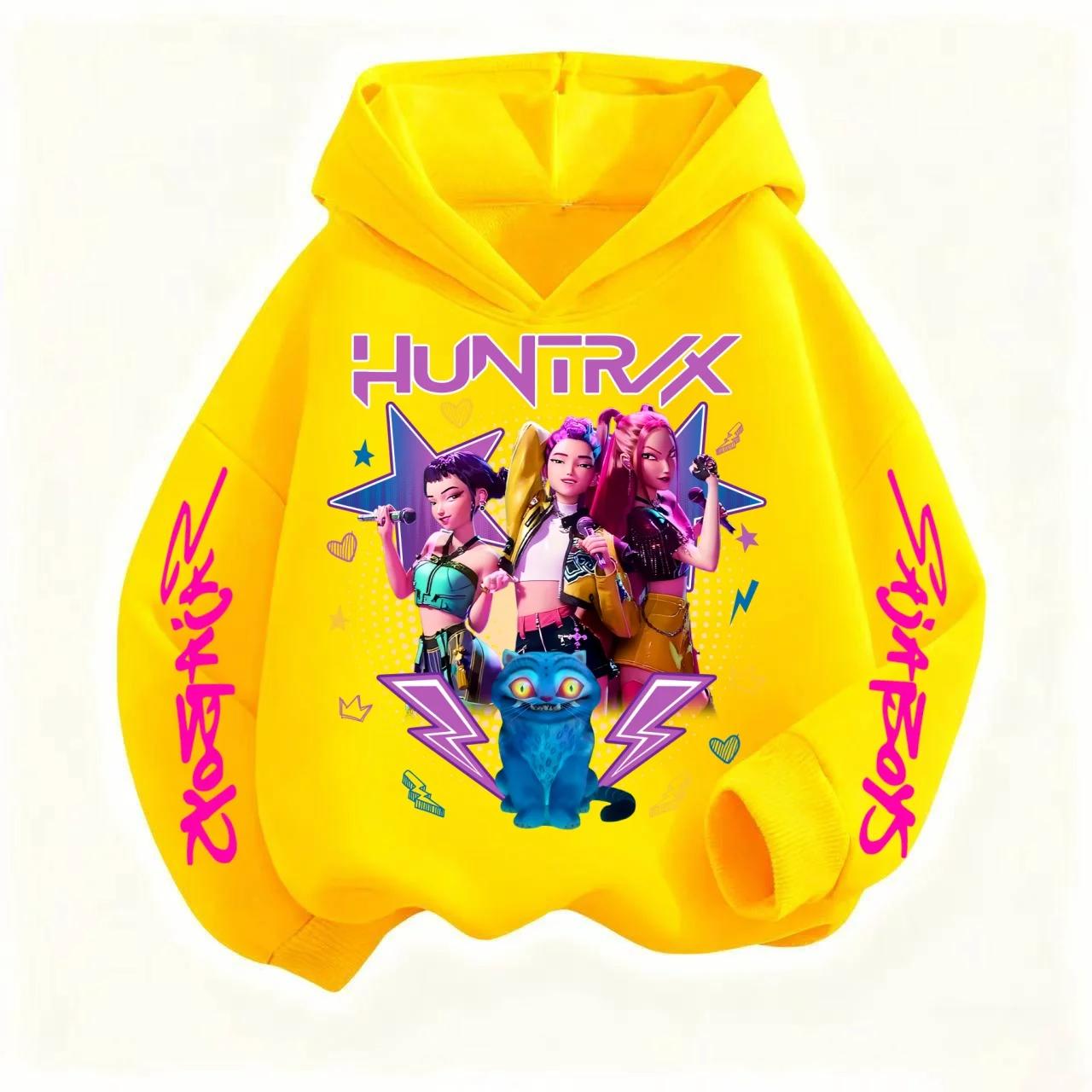 

Autumn Winter Hoodie Manga Kids Kpop Demon Hunters Children s Sweatshirt Cute Tiger Harajuku Hoody for Boys Girls 160