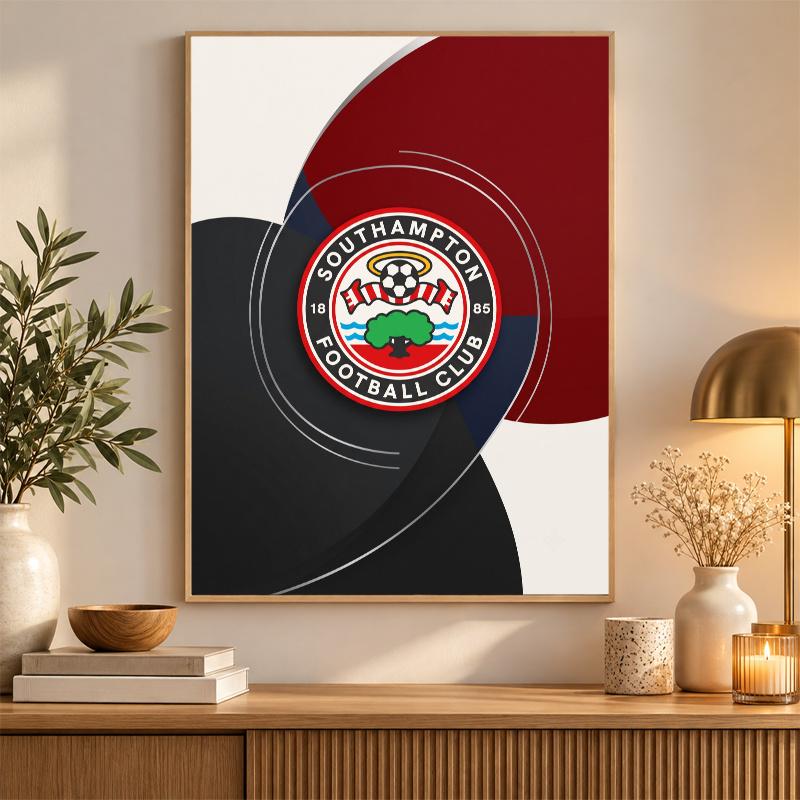 Southampton Football Diamond Painting Kit 5D Full Drill DIY Diamond Mosaic Wall Art Home Decor