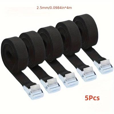 For Zinc Alloy Pressure Buckle Luggage Rack Straps Truck Motorcycle Adjustable Nylon Straps Car Straps