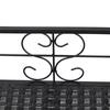 Iron Balcony Hanging Flower Rack Pot Stand with Strong Bearing Capacity,  and  -lasting for Yard Fence, Balcony Garden, Balcony Railing