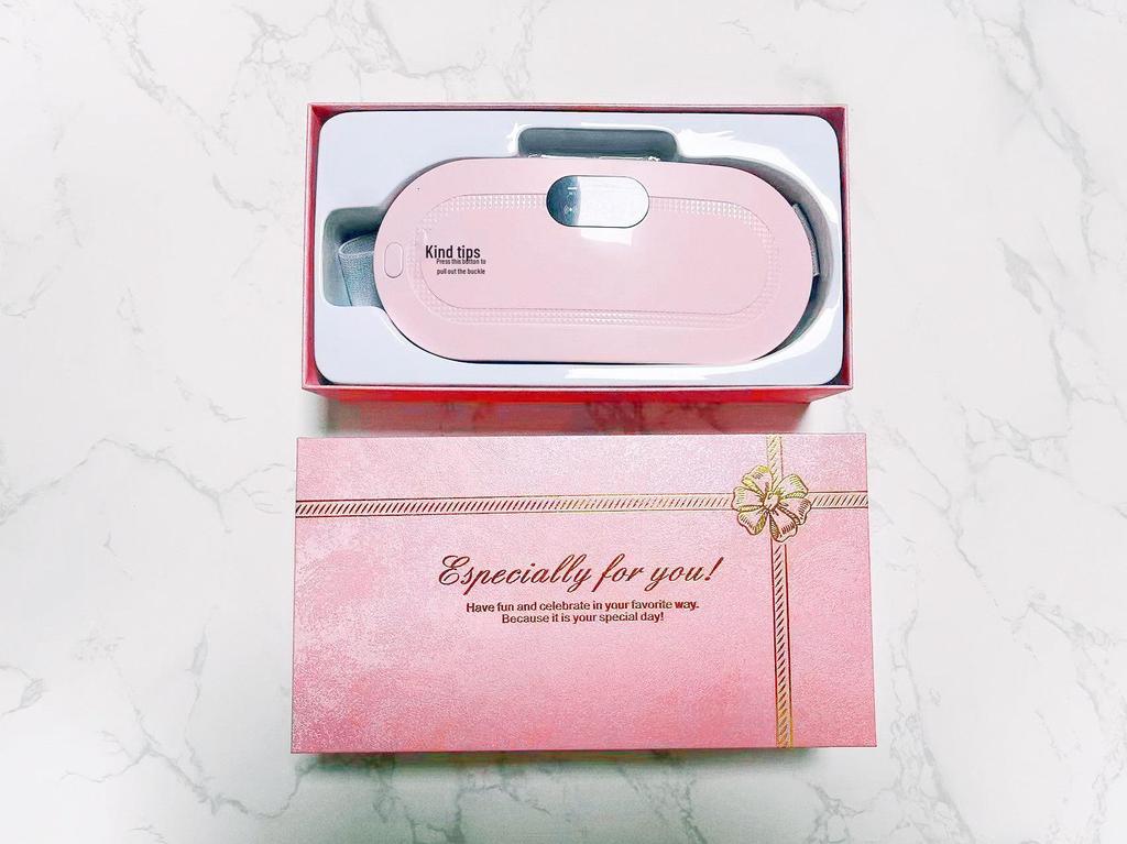 Electric Uterine Warmer & Massager Belt for Menstrual Relief with Vibration Heating, Lumbar Support, and Home Use.