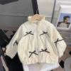 Mädchenjacke Kleidung Frühling Herbst Kinder Schleife Einfarbige Reißverschlussmantel Baby Kleinkind Mode Lässig Windjacke Oberbekleidung