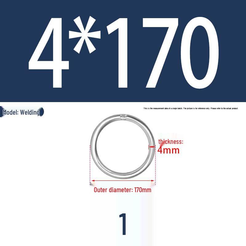 304 Stainless Steel Seamless O-Ring for Lifting and Hammock Yoga Connection