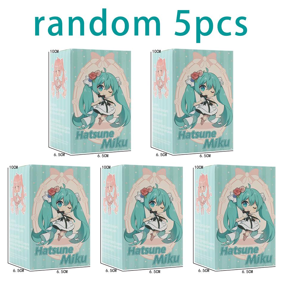 Latest Popular Hatsune Miku Q Version  Lovely Timeless Figurine Collection Model Decor Toy Kids Festival Gift For Kids
