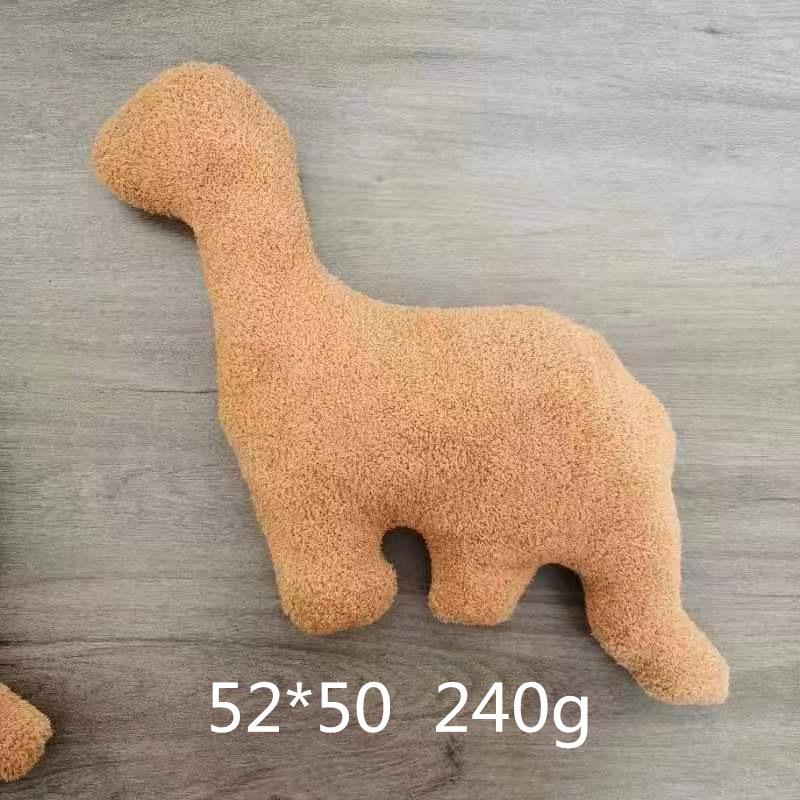 Dinosaur Chicken Nugget Doll Pillow Stegosaurus Tyrannosaurus Plush Toy