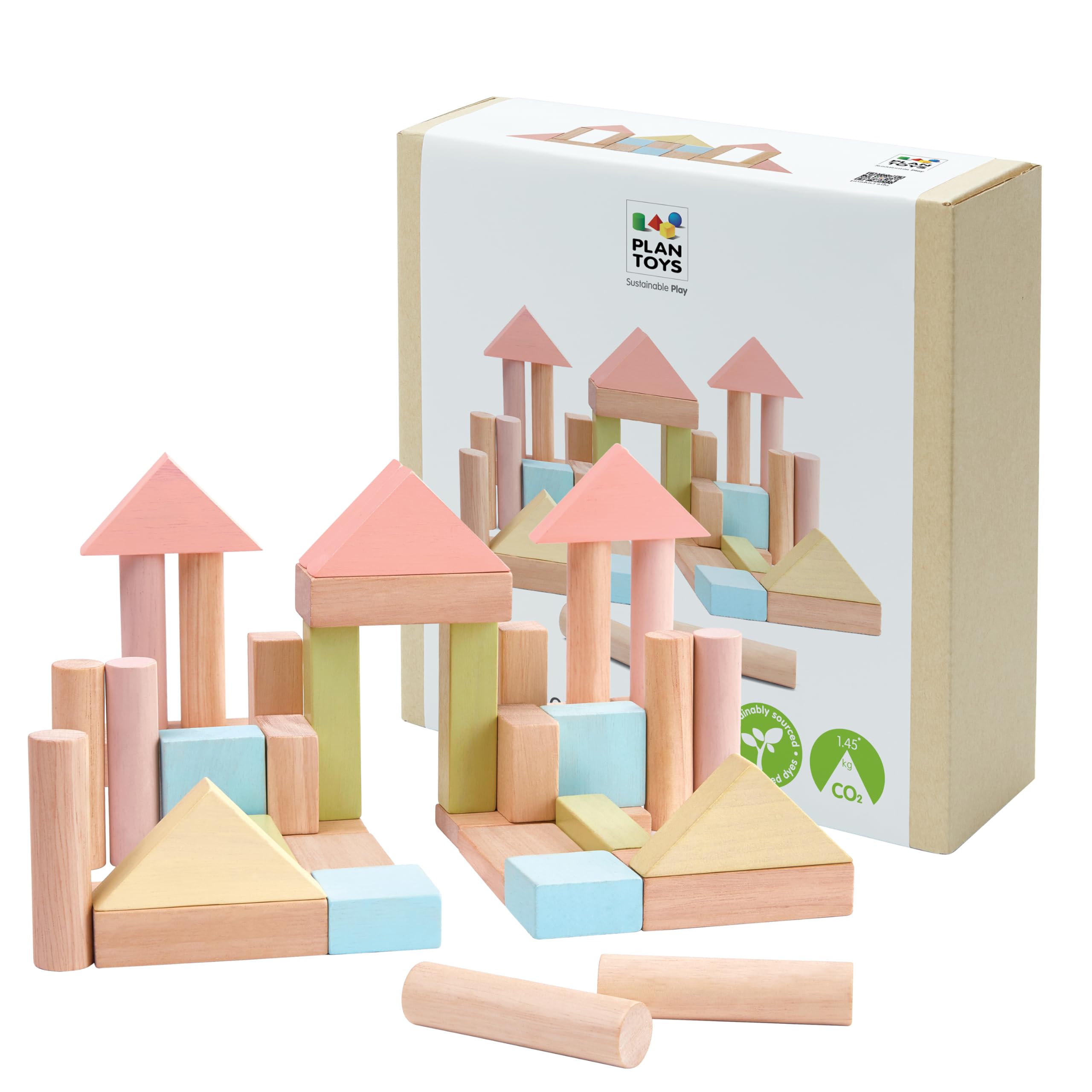 

PLANTOYS Unit Block 40 Pastel 5507