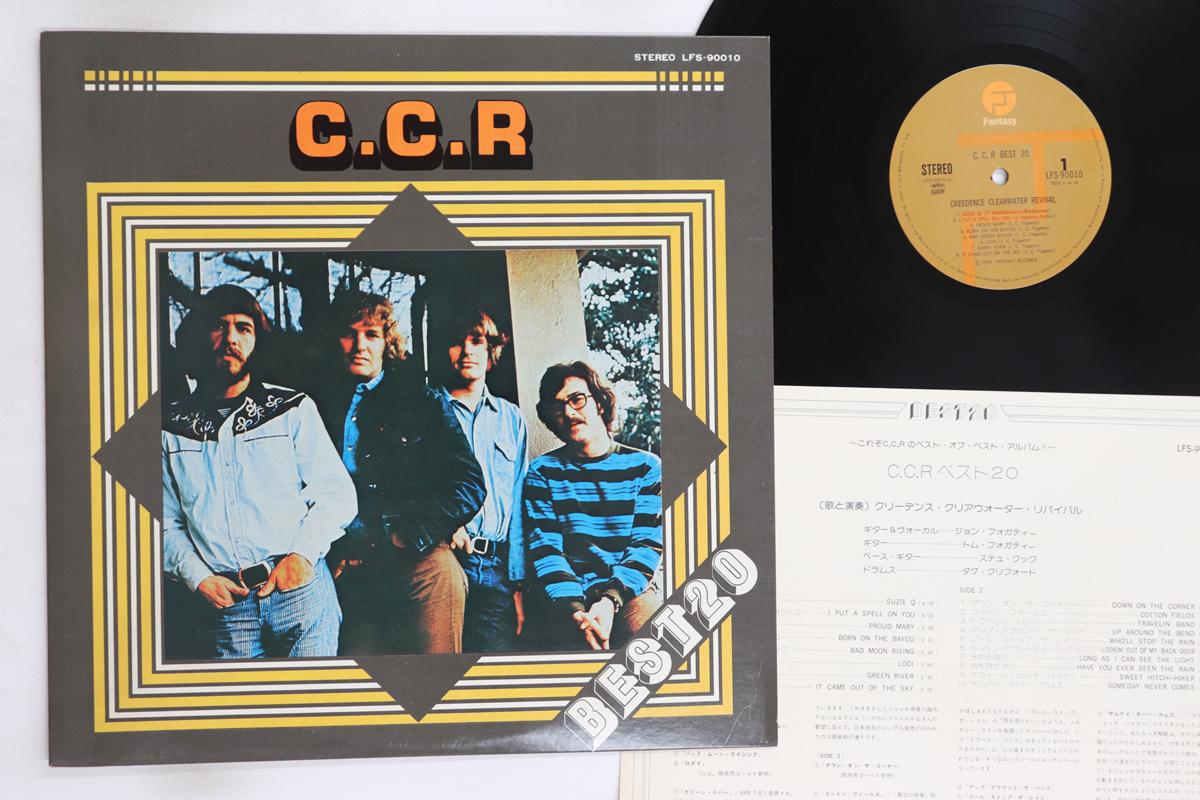 

LP Record CREEDENCE CLEARWATER REVIVAL - CCR Best 20 LFS90010 FANTASY 1974 Japan Rock Used