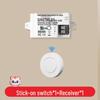 Smart Wireless Double Control Light Switch - No Wiring Needed, 220V Remote Master-Slave System