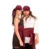 Piratenhut-Gürtel-Set, Unisex, einfarbig, Cosplay, Vintage, mittelalterliche Renaissance, Schnürung, verstellbare Leistung, Requisite, Kleidungszubehör